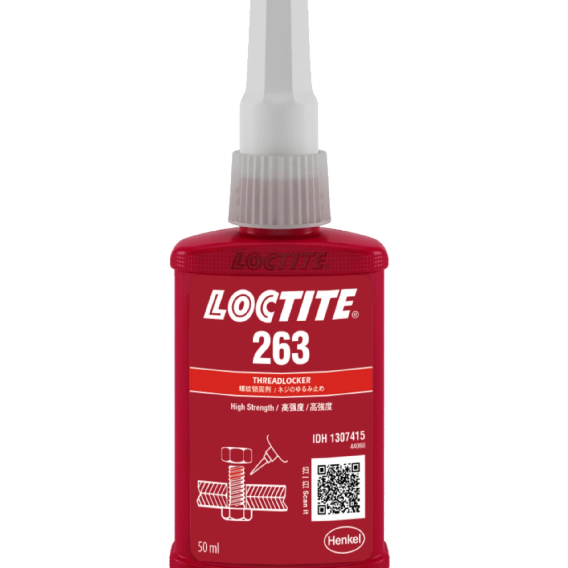 Wyw02 Loctite 243 Threadlocker Suhu Tinggi Perekat Anaerobik Penyegel Logam Universal