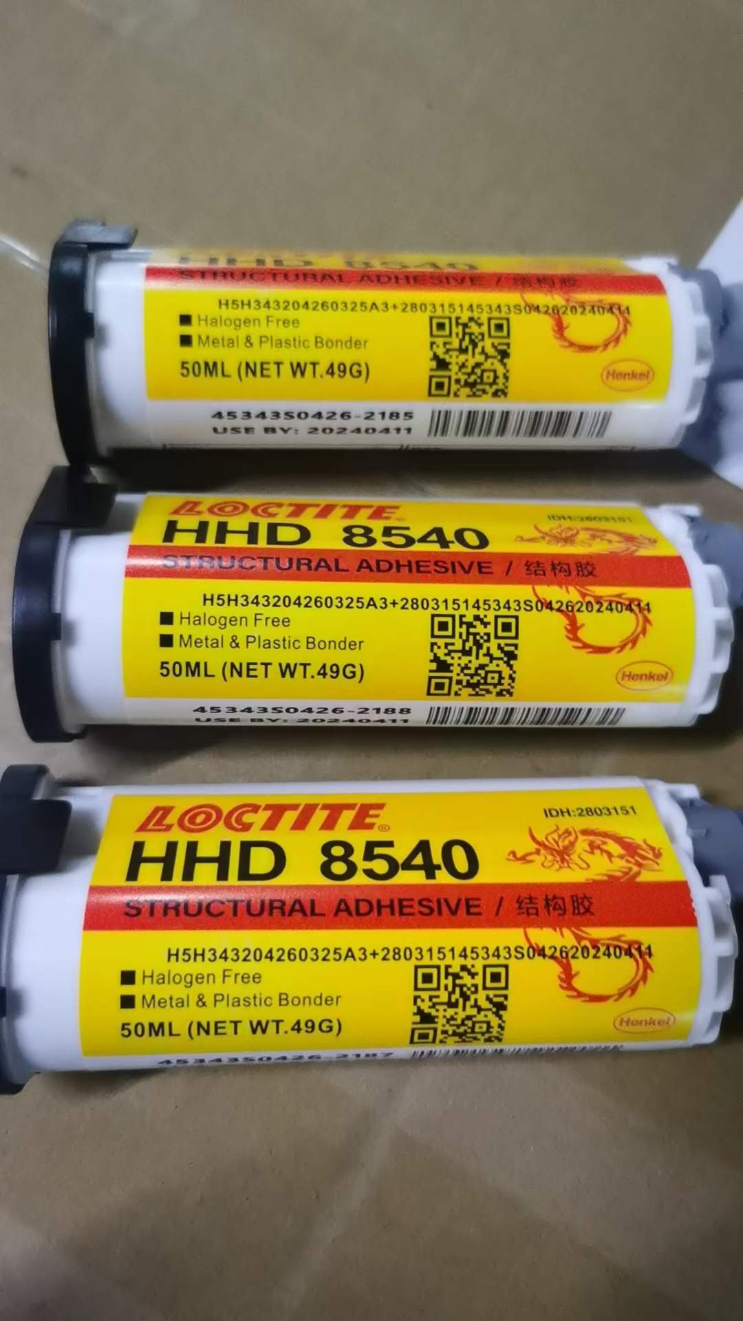 FM20 Loctiter Ea 3430 50ml, 200ml Ea9394 Ea9497 Ikatan Struktural 2 Komponen Epoksi Lima Menit