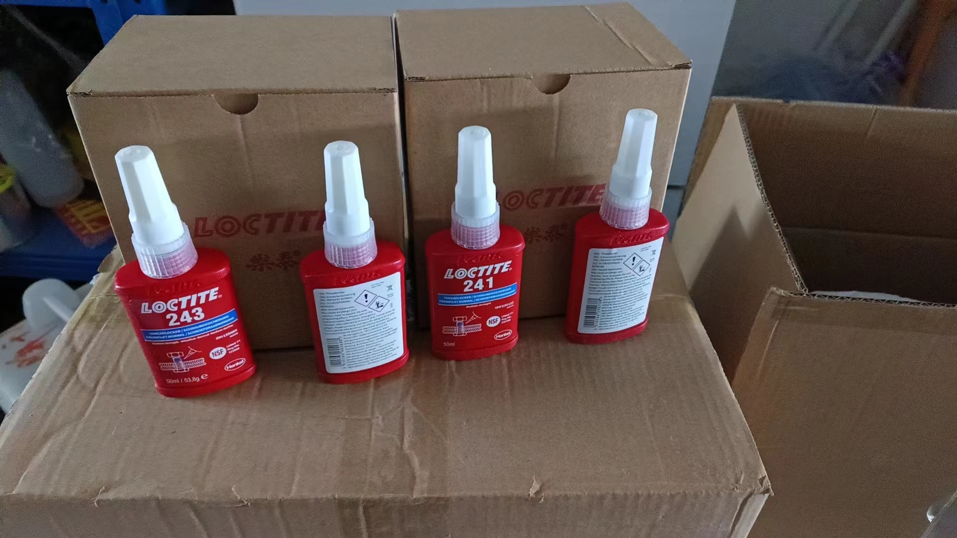 FM35 LOCTITE 2422 Dimethacrylate Ester Acrylic Threadlocking Paste Obat Anaerobik Biru