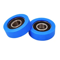 Semua Ukuran Jendela Sliding Pulley Roller Bearing Furniture Drawer Bearing Plastic Pulley Wheel Bearing