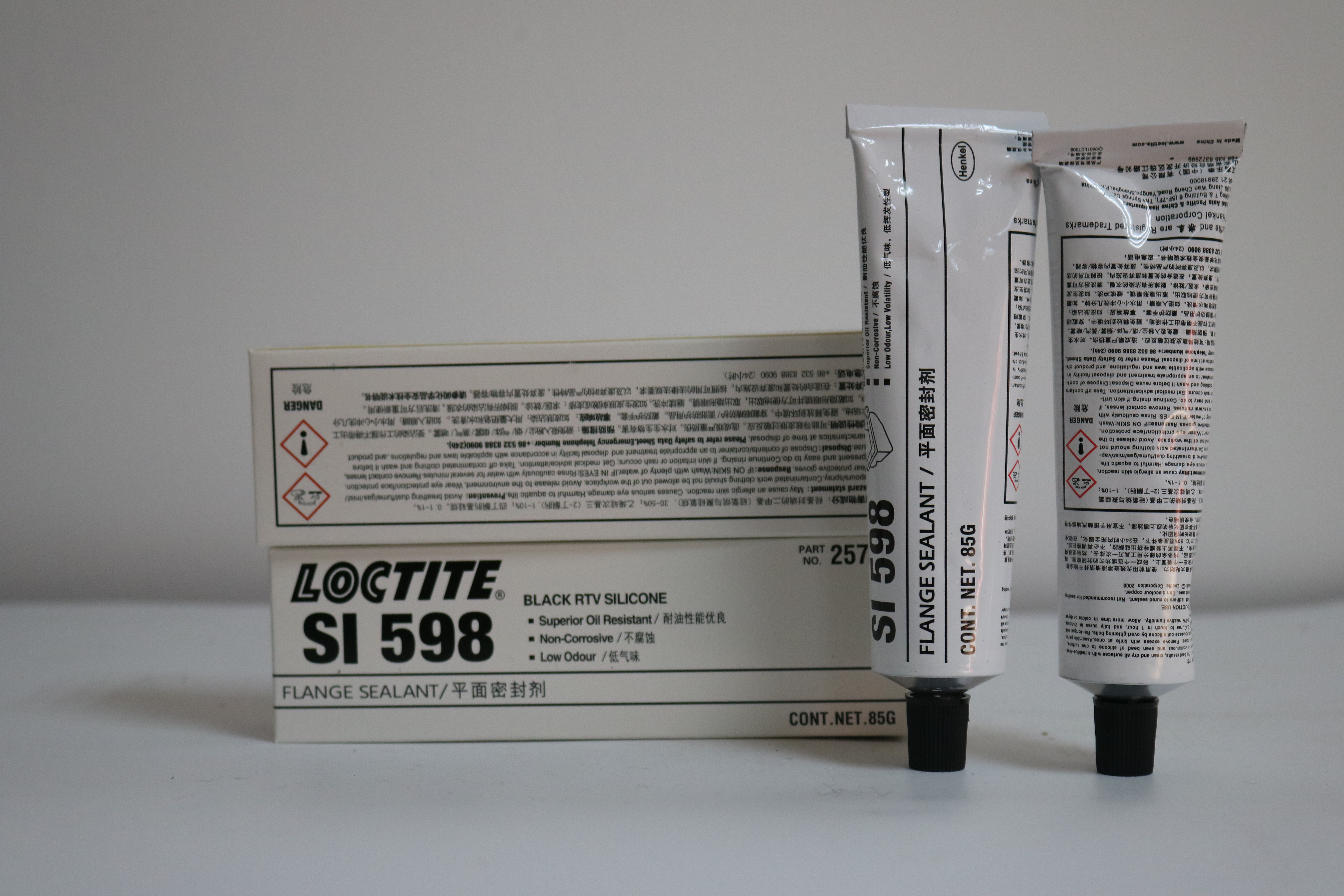 FM26 50ml, 300ml, Loctiter SI 5910 Silicone Flange SEALANT dengan Ketahanan Besar Terhadap Minyak untuk Permukaan Cor 