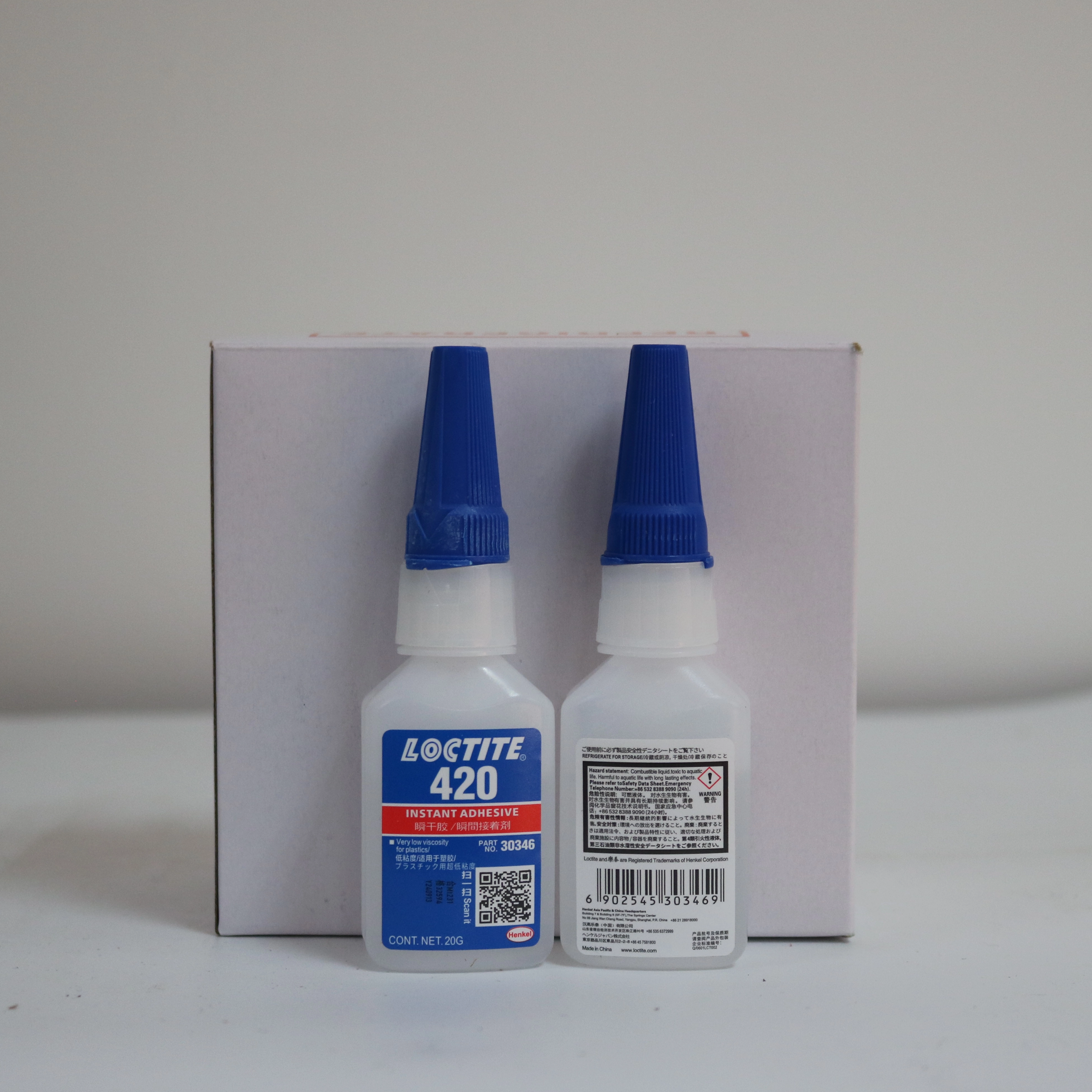 SL22 Loctit 460 20G Perekat & Sealant Instan Lem Ikatan Sianoakrilat untuk Plastik Logam