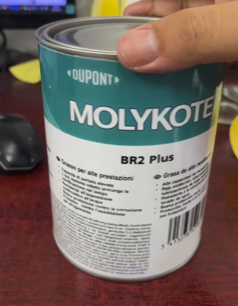 YJJ034 Molykoter 7348 Bantalan Bergulir Gemuk Silikon Suhu Tinggi