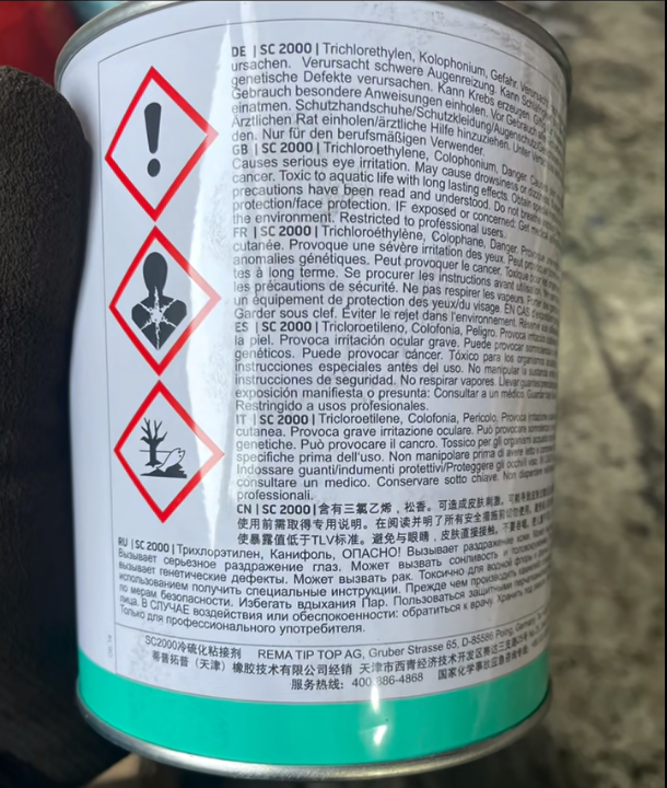 Tip Zyx Rema Top Semen Khusus BL Tire 650 G 200g Senyawa Perbaikan Tin Kolonnisasi Lokakarya Semen Khusus Alat Semen Khusus
