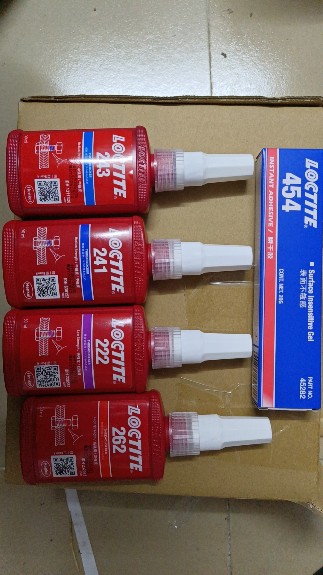 YJJ029 Penjualan Terlaris Loctiter Perekat Cepat Kering Terbaru 454