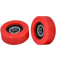 Semua Ukuran Jendela Sliding Pulley Roller Bearing Furniture Drawer Bearing Plastic Pulley Wheel Bearing