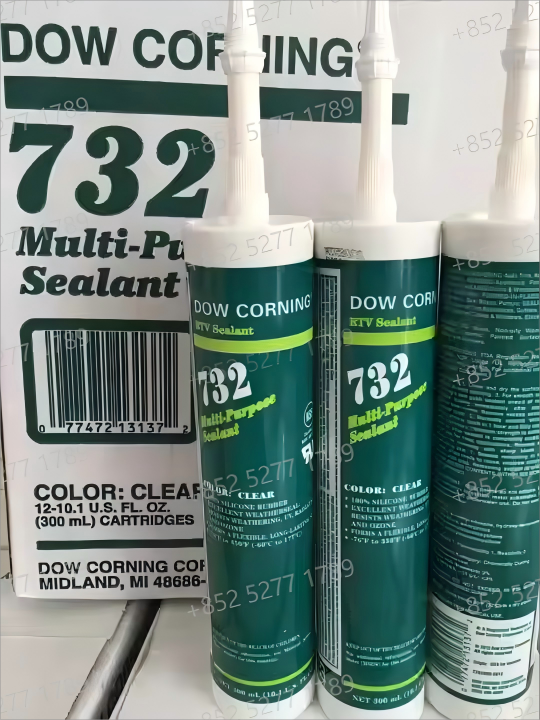 Fm dowcorning dowsil 732 sealant 300ml fda food grade sealant rtv gasket netral silicon sealant