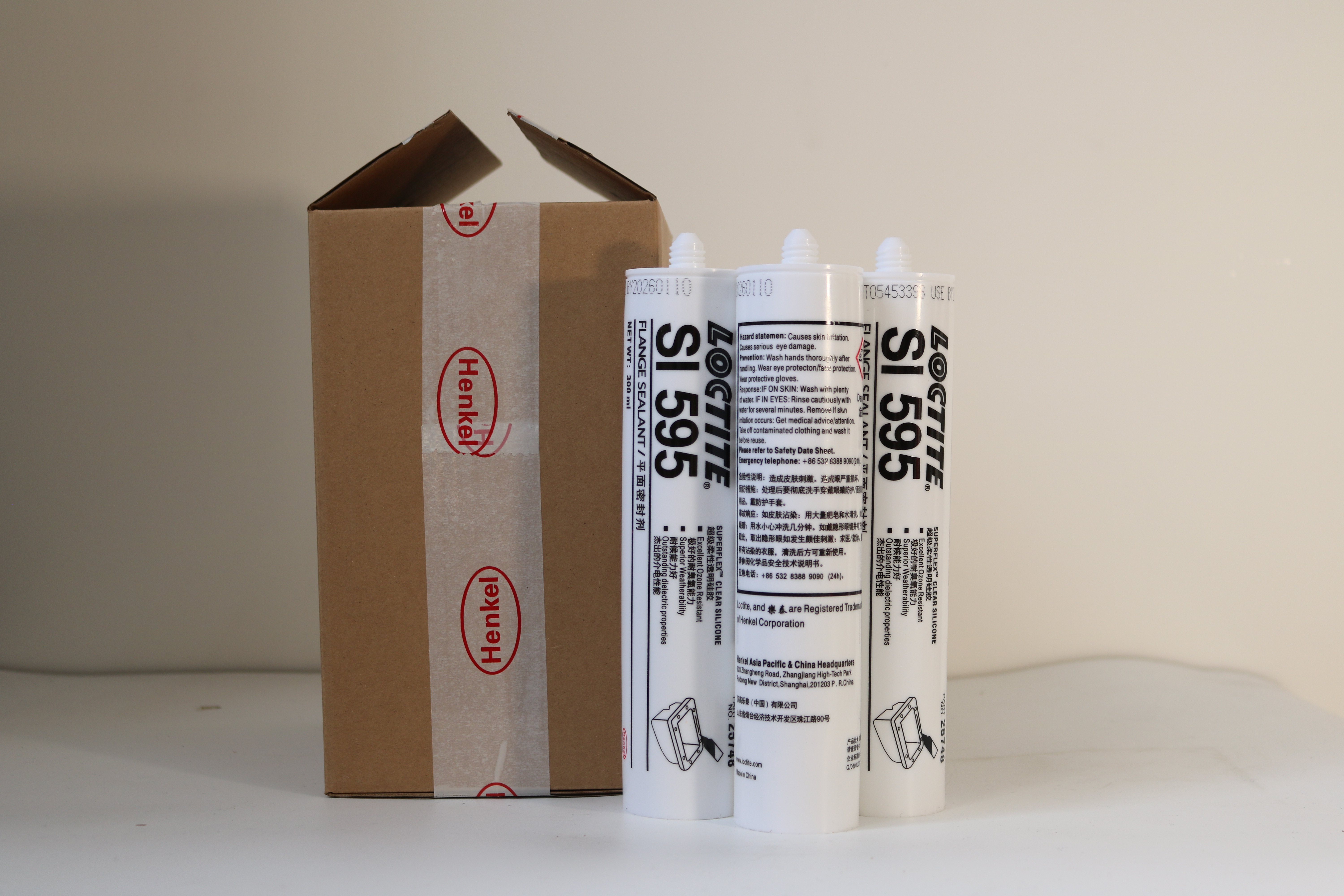 FM26 50ml, 300ml, Loctiter SI 5910 Silicone Flange SEALANT dengan Ketahanan Besar Terhadap Minyak untuk Permukaan Cor 