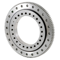 Ukuran Besar Bearing/Turntable Bearing/Internal Gear Slewing Ring Bearing/Yrt Bearing/Cross Roller Bearing untuk Deck Crane, Tenaga Angin dan Konstruksi Mesin