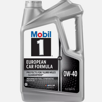 ZYQ3 Mobil 1 Formula Mobil Eropa 0W40 4.73 Liter Mobil 1 Engine Oil Pelumas Kinerja Tinggi & Pembersih