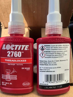 FM42 Loctite 2760 2701 Thixotropic, Aplikasi Threadlocker Tugas Berat Penyembuhan Cepat dan Berkekuatan Tinggi