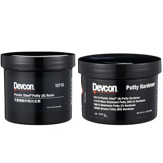 Zyq2 Marine Devcon Plastik Steel Putty (A) 10110 Tools Produk / Baja Epoxy Putty / Penggantian Penggantian DevCon