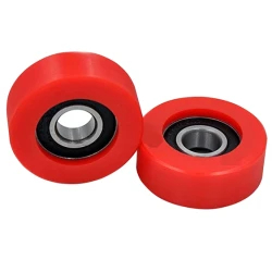 Semua Ukuran Jendela Sliding Pulley Roller Bearing Furniture Drawer Bearing Plastic Pulley Wheel Bearing